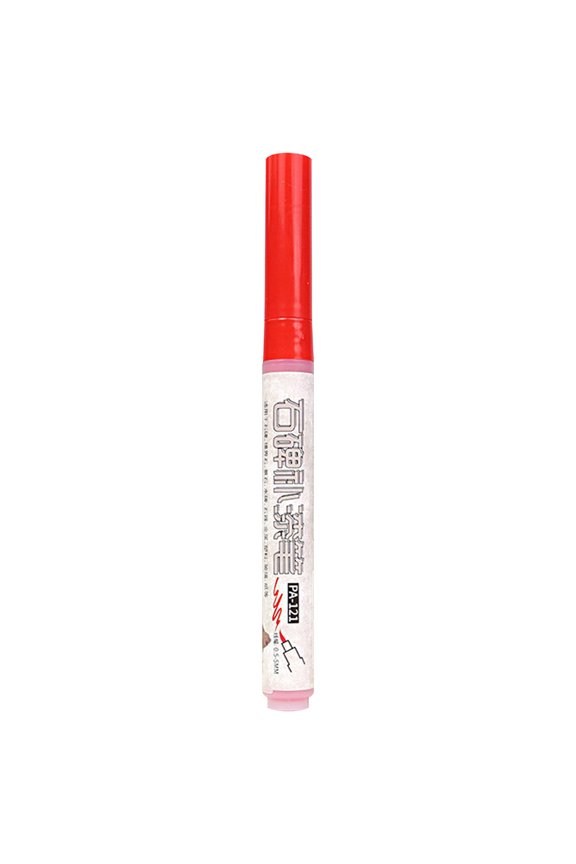 1 Pc Permanent Marker - Waterproof Markers Paint Markers for Tire, Fabric, Rocks, Glass, Ceramic, Wood, Paper - Oil Based Paint Pens - Extra-Fine Tip 0.5mm