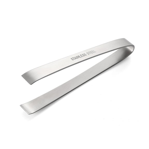 1 Pc Pig Hair Clip,Flat Fishbone Clips,Multifunctional Fishbone Clip,Duck Hair Removing Tweezer,Kitchen Hair Removal Supply (Silver)