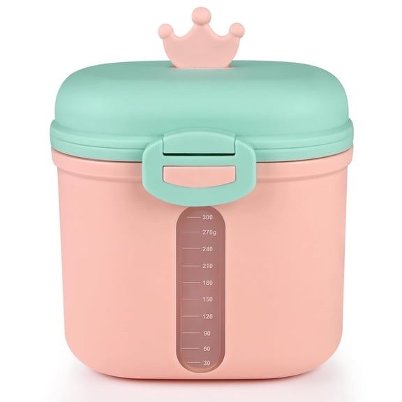 1 Pc Pink 12.7oz Portable Milk Powder Formula Dispenser Container Scoop Travel