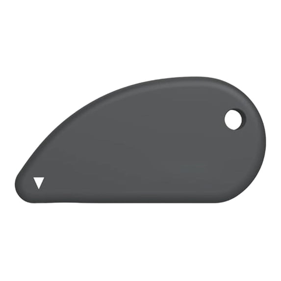 1 Pc Blade Safety Cutter, Mini Box Cutter with Keychain Hole Package Opener Coupon Cutter for Pocket Bag Envelope Mail Letter Paper DIY Projects, 2.4x0.11x1.25 Inch, Black