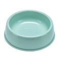 thumbnail image 1 of 1 Pc Plastic Dog Bowls,Food Dishes & Water Bowl for Dogs, Cats or Other Small Animals Bulldog Bowl Anti-Slip Dog Cat Dish Dog Bowl Pet Sterile Pet Feeder, Green, 1 of 2