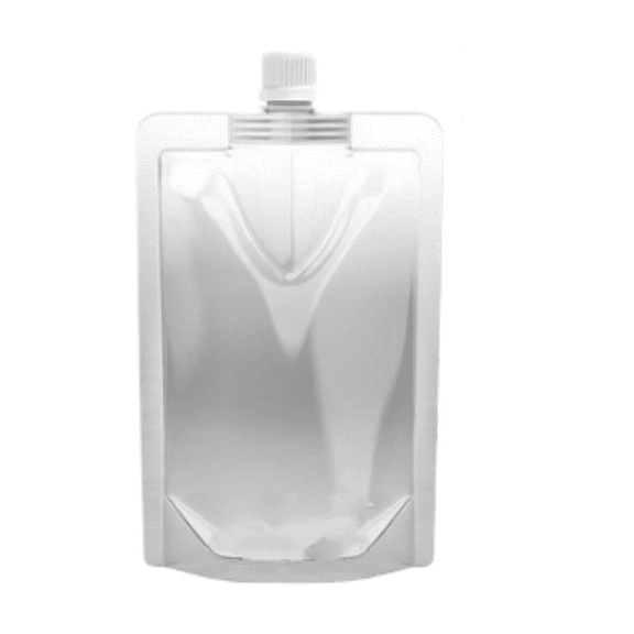 1 Pc Plastic Flasks - Leak-Proof, Reusable, Flexible Juice Bags, BPA-Free Concealable and Reusable Drink Pouches, Leak-Proof Food Grade Plastic for Travel, Outdoor Sports, Concerts, Events, Clear