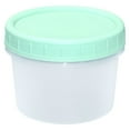 thumbnail image 1 of 1 Pc Plastic Food Storage Container, Freezer Storage Containers with Twist Top Lids, Reusable Clear Food Storage Containers - Ideal for Soup Snack Salad Fruit, 2.75x2.36 Inch, 1 of 8
