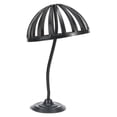 thumbnail image 1 of 1 Pc Plastic Hat Stand Rack, Dome Shape Tabletop Hat Display Holders, Freestanding Hat Stands, Rack Holder for Wigs and Baseball Caps, Hat Organizer for Home, Retail Shop, and Trade Show,Black, 1 of 8