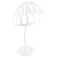 thumbnail image 1 of 1 Pc Plastic Hat Stand Rack, Dome Shape Tabletop Hat Display Holders, Freestanding Hat Stands, Rack Holder for Wigs and Baseball Caps, Hat Organizer for Home, Retail Shop, and Trade Show,White, 1 of 9