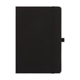 thumbnail image 1 of 1 Pc Pocket Notebook Cute Memo Notepads Hardcover Notebook Small Journal Notebook Ruled Notebook Ruled Lined Journals with Pen Holder Strap for Work Travel Daily Notes, Black A5, 1 of 9