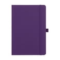 thumbnail image 1 of 1 Pc Pocket Notebook Cute Memo Notepads Hardcover Notebook Small Journal Notebook Ruled Notebook Ruled Lined Journals with Pen Holder Strap for Work Travel Daily Notes, Purple A5, 1 of 9