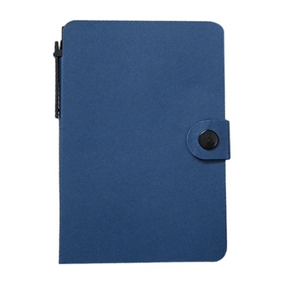 1 Pc Pocket Notebook with Tabs and Pen Holder, Self-Stick Note Pads ...