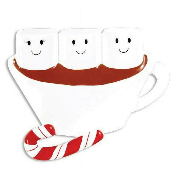 1 Pc Polarx Hot Chocolate Family Of 3 Ornament (Or1213-3)