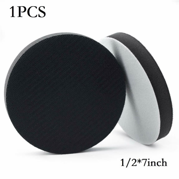 1 Pc Polishing Pad Soft Sponge Interface Pad Sanding Pad Buffing Wheel Hook And Loop 5/6/7inch For Power Tools Polisher Parts