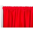 thumbnail image 1 of 1 Pc, Poly Premier Fire Retardant (Fr) 10Ft H X 60" W Drape/Backdrop - Red(Machine Washable Cold & Low Heat) For Upcoming Wedding, Birthday, Shower, Tradeshow, 1 of 1