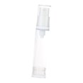 thumbnail image 1 of 1 Pc Portable Airless Pump Spray Bottle for Travel Outdoors Gym 10ml 0.34oz White, 1 of 6