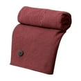 thumbnail image 1 of 1 Pc Portable Heating Blanket Shawl, Women's Heating Shawl,Portable Soft Zipper Electric Heated Blanket Shawl,Outdoor Wearable Wireless Electric Blanket, 59.05"x31.49", Burgundy, 1 of 7