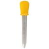 1 Pc Portable Liquid Droppers Pipettes Eye Dropper with Bulb Tip Reusable 5ml Liquid Droppers Plastic Pipettes Eye Dropper with Bulb Tip Durable for Candy Molds Crafts Gummy Oil, 4.72", Yellow