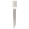 1 Pc Portable Liquid Droppers Pipettes Eye Dropper with Bulb Tip Reusable 5ml Liquid Droppers Plastic Pipettes Eye Dropper with Bulb Tip Durable for Candy Molds Crafts Gummy Oil, 4.72", White