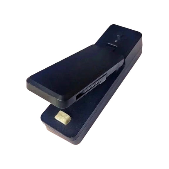 1 Pc Portable Mini Sealing Machine, Mini Bag Sealer 2 in 1 Sealer and Cutter Handheld Heat Vacuum Sealer Portable Resealer Machine for Plastic Bags Food Storage, 4.33x1.41x1.02 Inch, Black