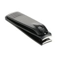 thumbnail image 1 of 1 Pc Portable Small Arc Pattern Nail Clippers for Women Men 2.24"x0.47"x0.59" Black, 1 of 2