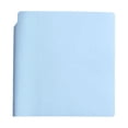 thumbnail image 1 of 1 Pc Pocket Notebook Small Blank Book Sketchbooks Bleedproof Paper Journal Thickened Notebook Thick Soft PU Leather Notebook for Writing Journaling Note Taking Drawing, 4.13"x4.13", Light Blue, 1 of 9
