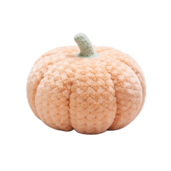 1 Pc Pumpkin Plush Throw Pillow Soft Sherpa Stuffed Cushion Halloween Home Decor Table Shelf Accent 20cm/28cm