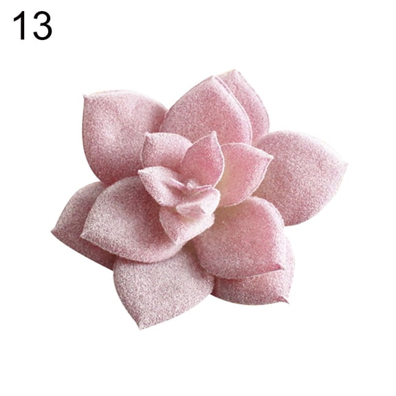 1 Pc Purple Succulent Artificial Plant | Ideal for Home Office Desktop Decor - DIY Bonsai Flower Kit