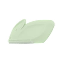 1 Pc Rabbit Style Eyebrow Trimmer for Bathroom Travel Hotel Toilet Bedroom Green ABS Stainless Steel