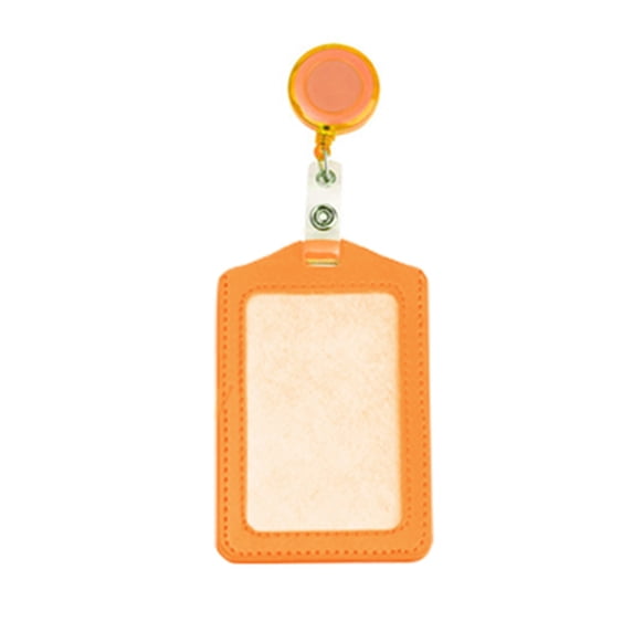 1 Pc Random Horizontal Retractable ID Badge Holder, Polyester Spandex Chest Certificate Card Holder for Household & Office Daily Use, One Size, Multicolor, Clearance Sale!