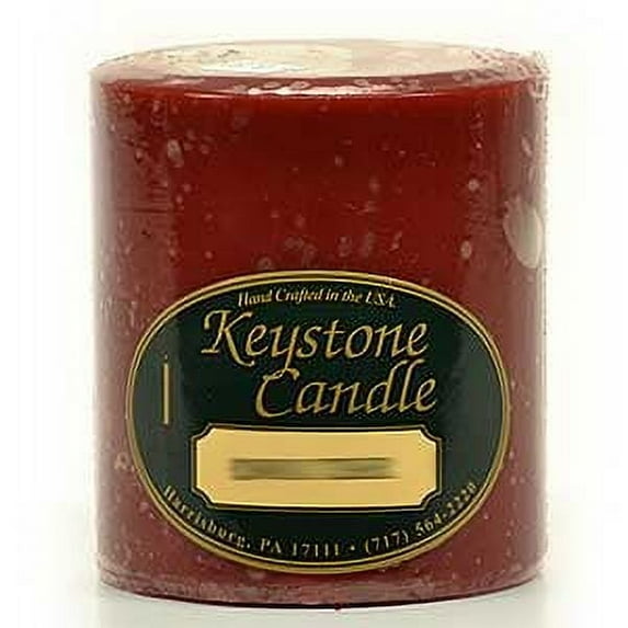 1 Pc Redwood Cedar 3x3 Pillar Candles 3 in. diameterx3.25 in. tall
