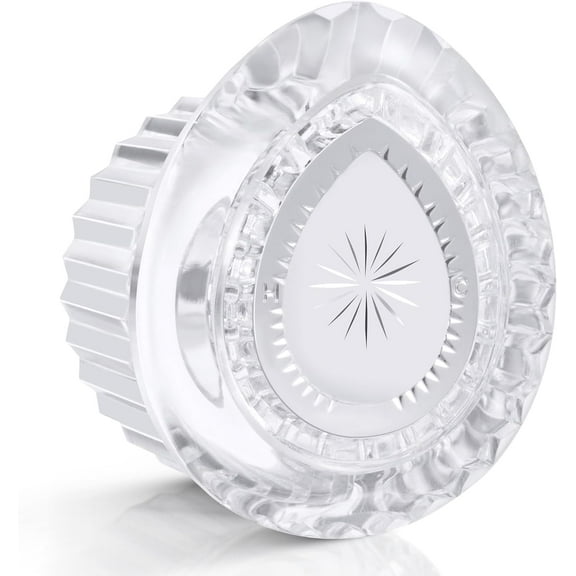 1 Pc Replacement Knob Handle Kit Compatible with Moen 100710 Shower Handle, Shower Knob Replacement for Single Handle Bathroom Faucet Tub Shower Handle, Chrome Knob Insert