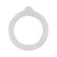thumbnail image 1 of 1 Pc Replacement Rubber Gaskets, Rubber Seals Rings, Mason Jar Airtight Rubber Seals Rings for Glass Jars, Airtight Silicone Replacement Gasket for Jars Leak-proof Airtight Rubber Seal, White, 1 of 6