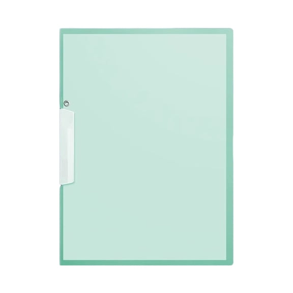 1 Pc Report Covers with Swing Clip,Waterproof File Folder,Slide Locking Report Covers,Letter Paper Size,30 Sheets Capacity,Report Covers for Documents Presentation,Resume,12.17''x9''(Green)
