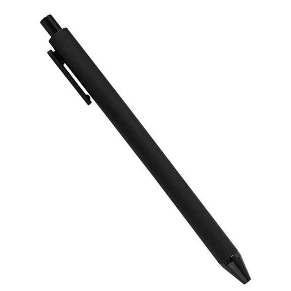 1 Pc Retractable Ballpoint Pens, 1mm Fine Point Black Ink Smooth Writing Ink Pen for White Paper Writing Drawing Journaling Note Taking Office Home