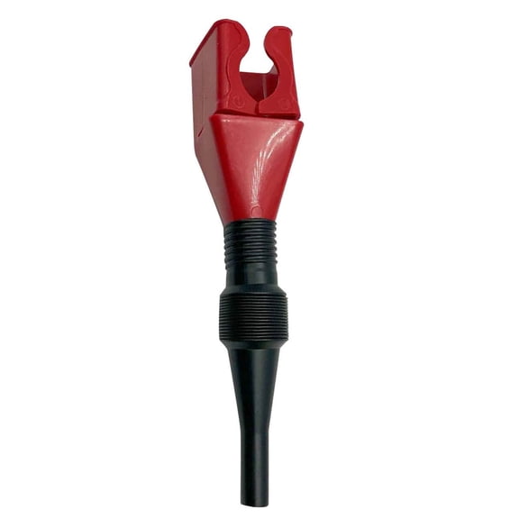 1 Pc Retractable Car Fuel Funnel, Flexible Oil Change Funnel, Plastic Car Draining Tool Clasp Funnel, Universal Automotive Snap Funnel for Motorcycles, Cars, 1.73x11.01 Inch, Red