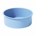 1 Pc Round Cake Pan, Silicone Cake Molds Baking Pans, Nonstick Cake ...