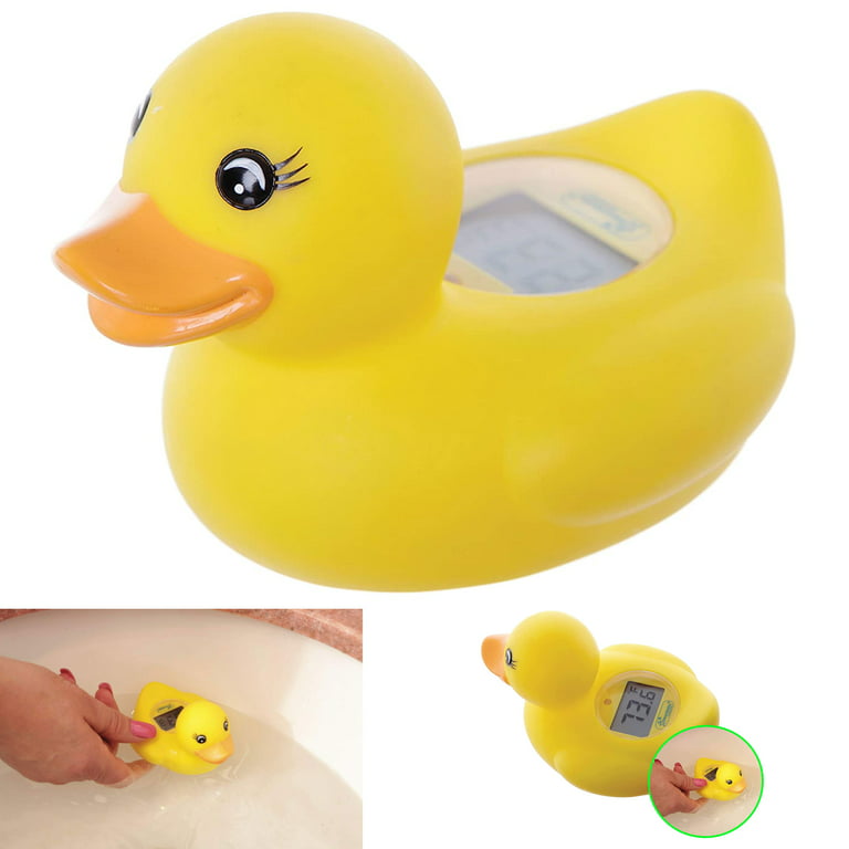 1 Pc Rubber Ducky Baby Room Thermometer Bath Tub Nursery
