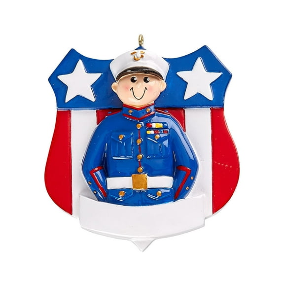 1 Pc Rudolph And Me Personalizable Marines Ornament (1703)