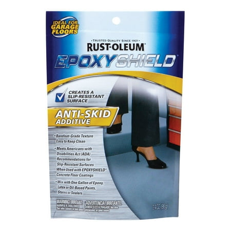 1 Pc, Rust-Oleum Indoor And Outdoor Clear Anti-Skid Additive 3.4 Oz