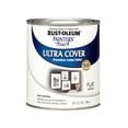 thumbnail image 1 of 1 Pc, Rust-Oleum Painters Touch Ultra Cover Flat White Water-Based Paint Exterior And Interior 1 Qt, 1 of 1