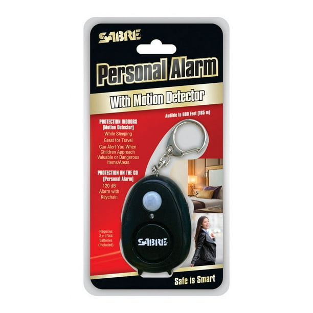 Sabre Black Plastic Personal Security Alarm Sabre Black Plastic Personal Security Alarm