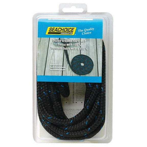 1 Pc, Seachoice Black Polypropylene Line Dock