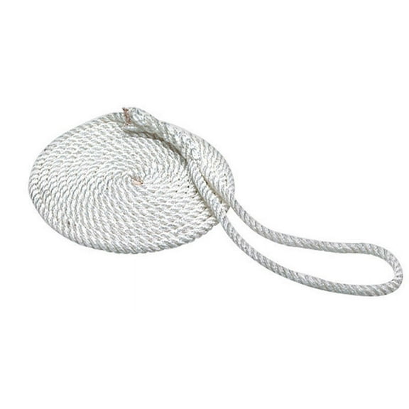 1 Pc, Seachoice White Nylon Line Dock