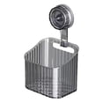 thumbnail image 1 of 1 Pc Shower Caddy Suction Cup Bathroom Shower Organizer for Bathroom Storage & Home Decor & Kitchen No Drilling Removable and Reusable Shower Shelves for Inside Shower, 3.14"x4.13"x3.3", Gray, 1 of 9