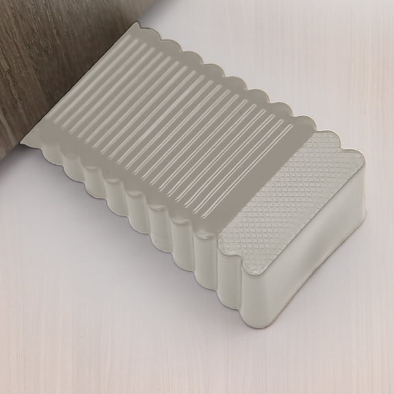1 Pc, Silicone Door Stopper Wedge, Heavy Duty Door Jammer, Double Sided Flexible Safety Guard, Silent Wall Protector, Home Office Security Tool, 3.6x1.5 Inch