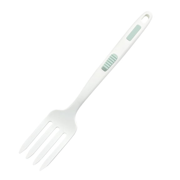 1 Pc Silicone Flexible Fork 11.6 Inch Silicone Heat Resistant Cooking Fork Large Kitchen Non Stick Spork for Mix Ingredients, Mash Food, Whisk Eggs, Baking