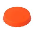 thumbnail image 1 of 1 Pc Silicone Soda Can Cover Lids Reusable Soda Can Lids Beer Can Covers Pop Can Covers Portable Stopper and Protector for Soda Beer Beverage Juice Coke Fits Standard Cans, 2.4"x0.4", Orange, 1 of 8
