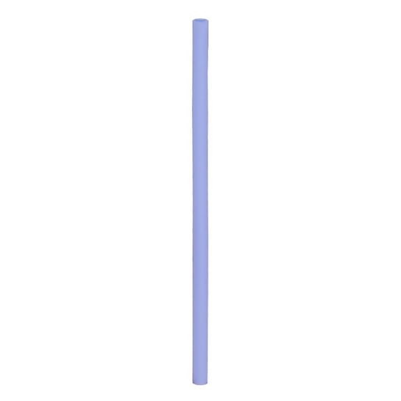 1 Pc Silicone Straw Boba Straw Long Reusable Drinking Straw for Tumblers, Mason Jars, Smoothies, Milkshakes, Cocktail, Beverage, Cake Pops, 8.66x0.24 Inch, Pp