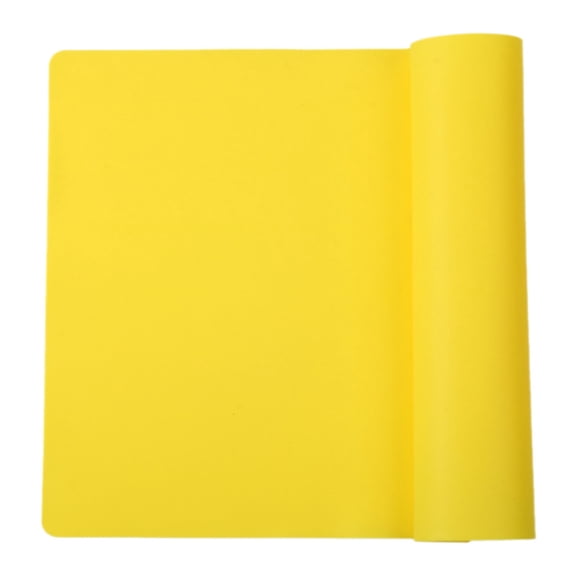 1 Pc Silicone Table Mat Multipurpose Mat, Silicone Countertop Protector, Desk Saver Pad for Crafts, Dinner, Art Painting, Heat- Resistance Counter Mat, 15.74x11.8 inch