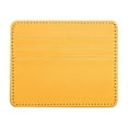 thumbnail image 1 of 1 Pc Slim Minimalist Front Pocket Wallet, Credit Card Holder Slim Wallet Leather Minimalist Wallet with ID Window, Blocking Credit Card Holder Card Cases for Men Women, 3.94"x3.15", Yellow, 1 of 9