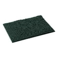 thumbnail image 1 of 1 Pc Small Bathroom Rugs – Thick Chenille Bath Mats | Absorbent and Washable Bath Rug Non-Slip, Plush and Soft Rugs for Bathroom, Shower, Sink, 15.8x23.6 Inch, Dark Green, 1 of 2
