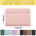 thumbnail image 1 of 1 Pc Small Pocket Notebook Mini Faux Leather Pocket Notebook Small Notebook Softcover Mini Notepad Tiny Journal Notepad with Elastic Rubber Band for Travel Home Writing Supply, 3"x4.3", Pink, 1 of 5