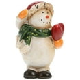 thumbnail image 1 of 1 Pc Snowman Decorations Xmas Desktop Ornament Tabletop Decors for Parties, 1 of 1